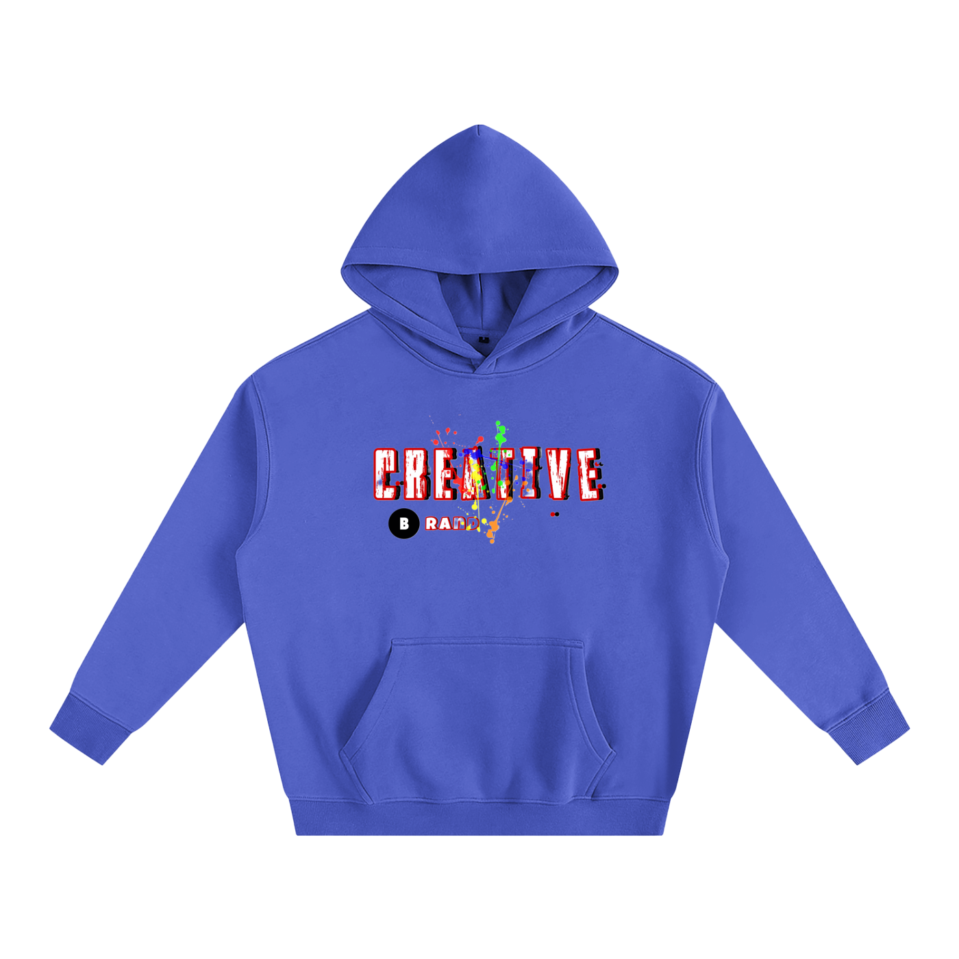Creative Brand Oversize Fleeced Hoodie
