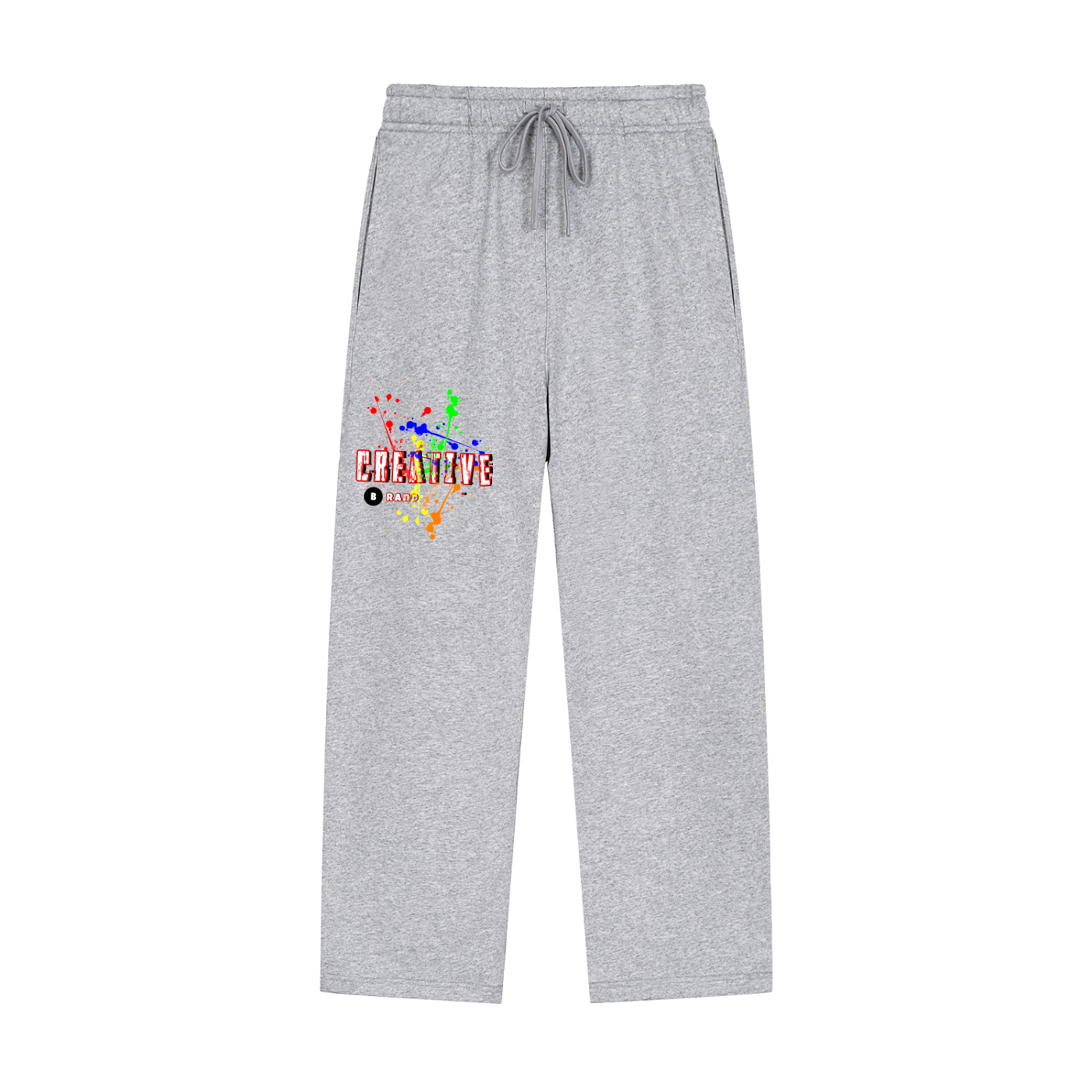 Creative Brand Straight-Leg Sweatpants