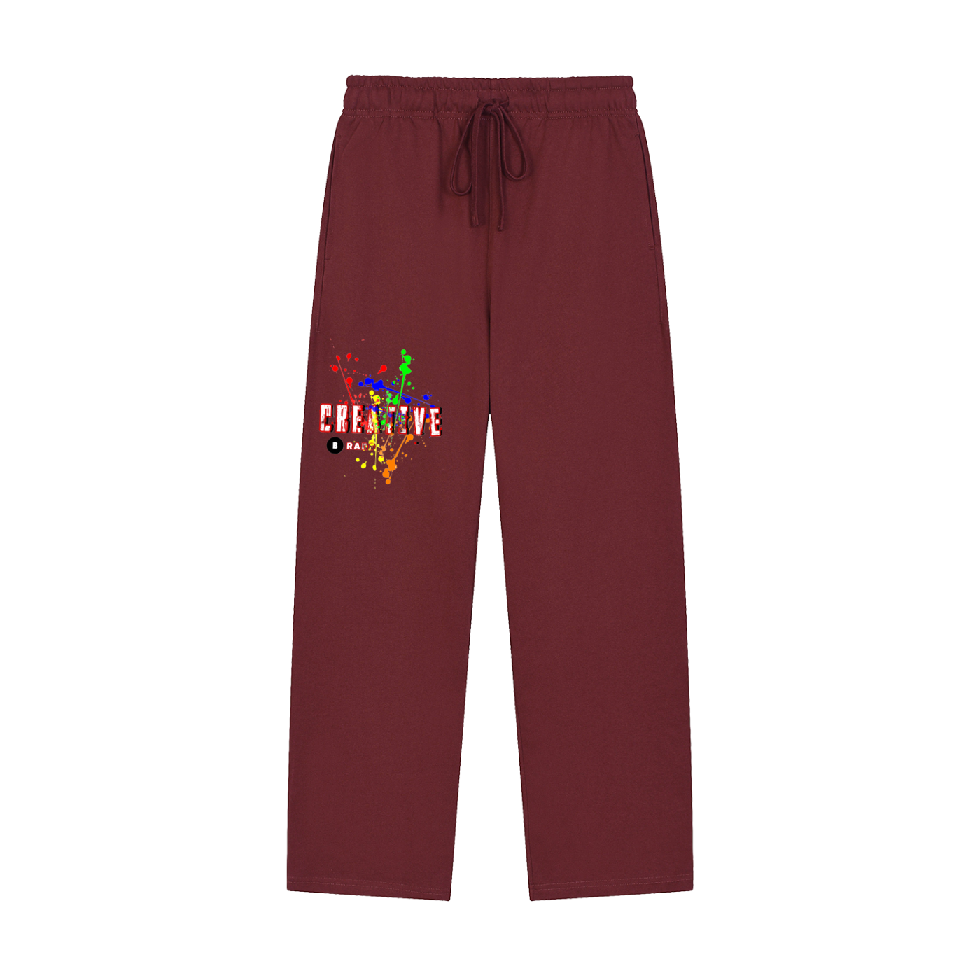 Creative Brand Straight-Leg Sweatpants