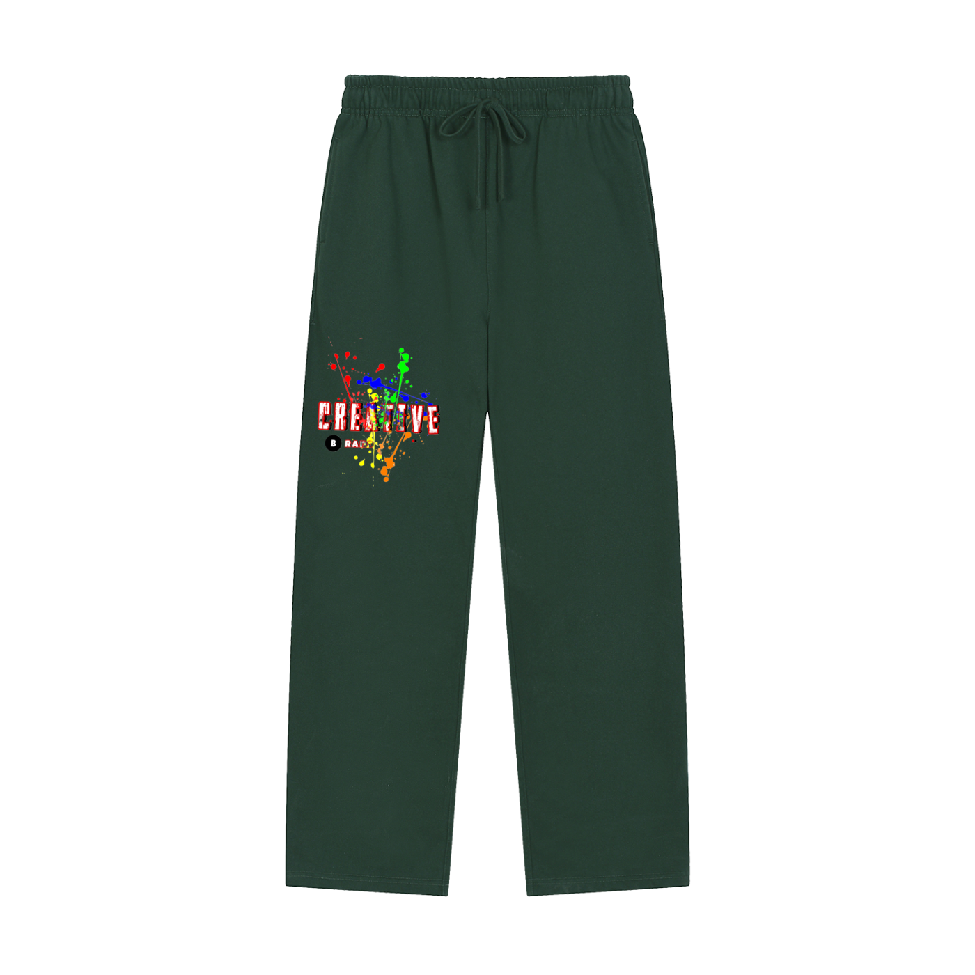 Creative Brand Straight-Leg Sweatpants