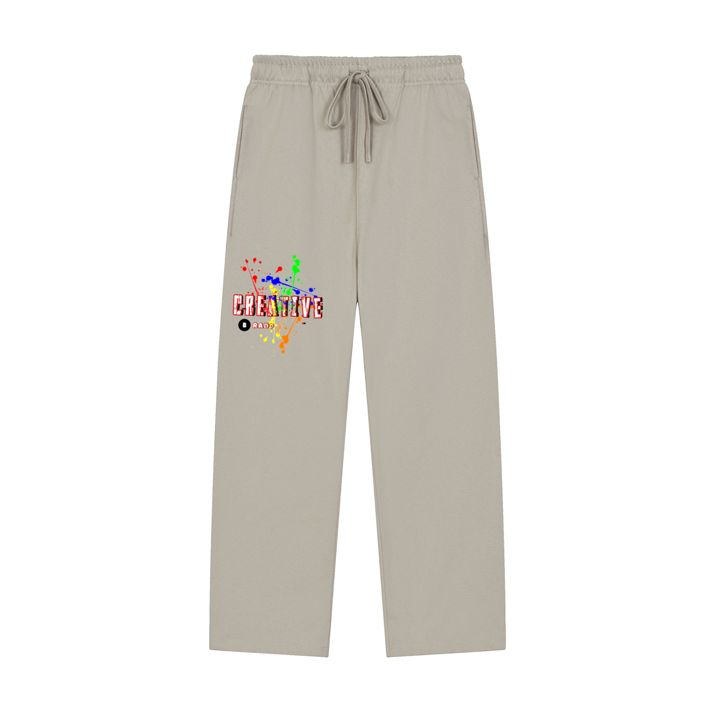 Creative Brand Straight-Leg Sweatpants