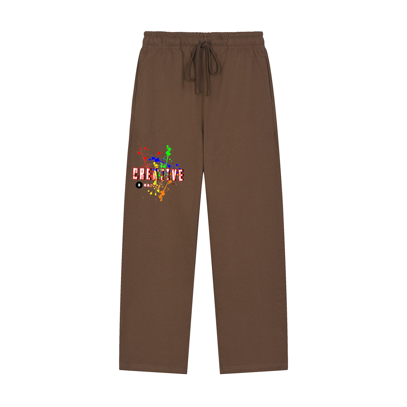 Creative Brand Straight-Leg Sweatpants
