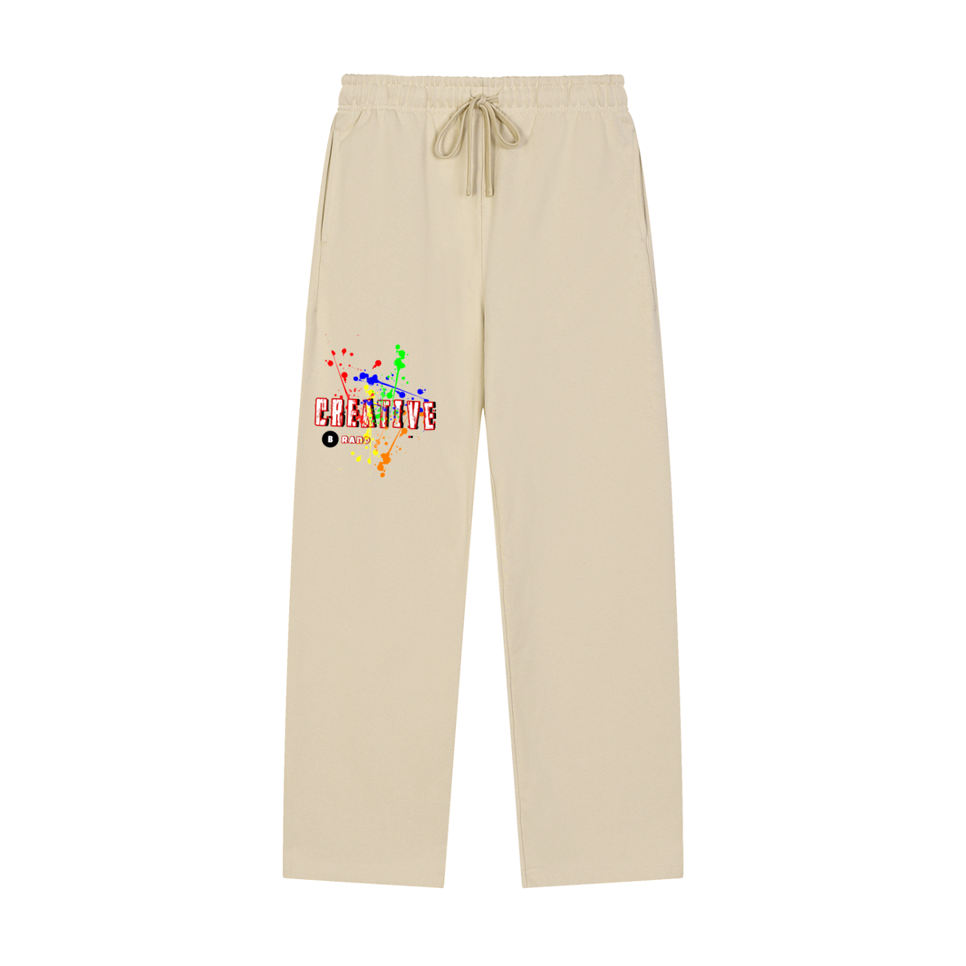 Creative Brand Straight-Leg Sweatpants