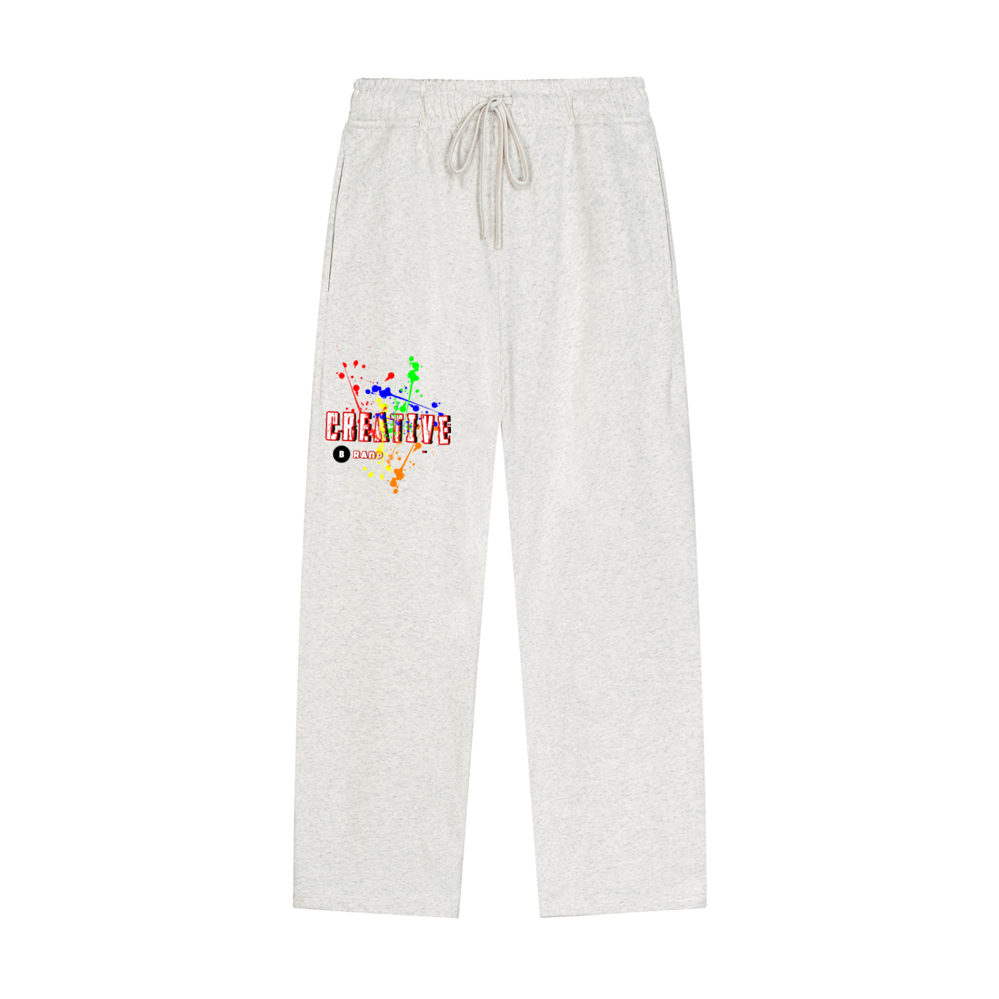 Creative Brand Straight-Leg Sweatpants