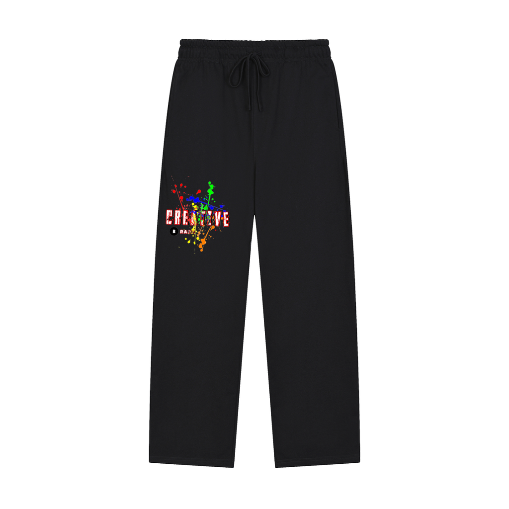 Creative Brand Straight-Leg Sweatpants