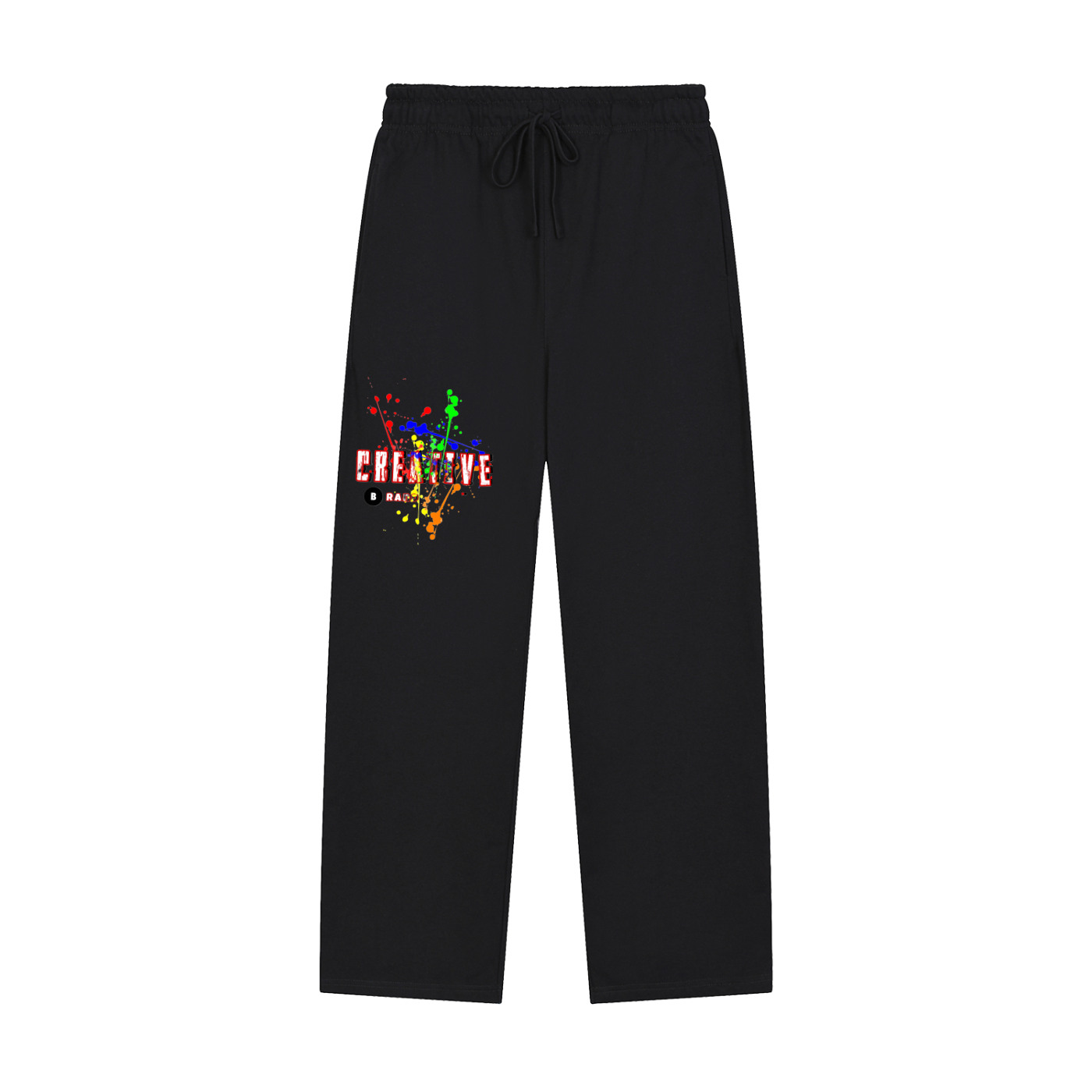 Creative Brand Straight-Leg Sweatpants