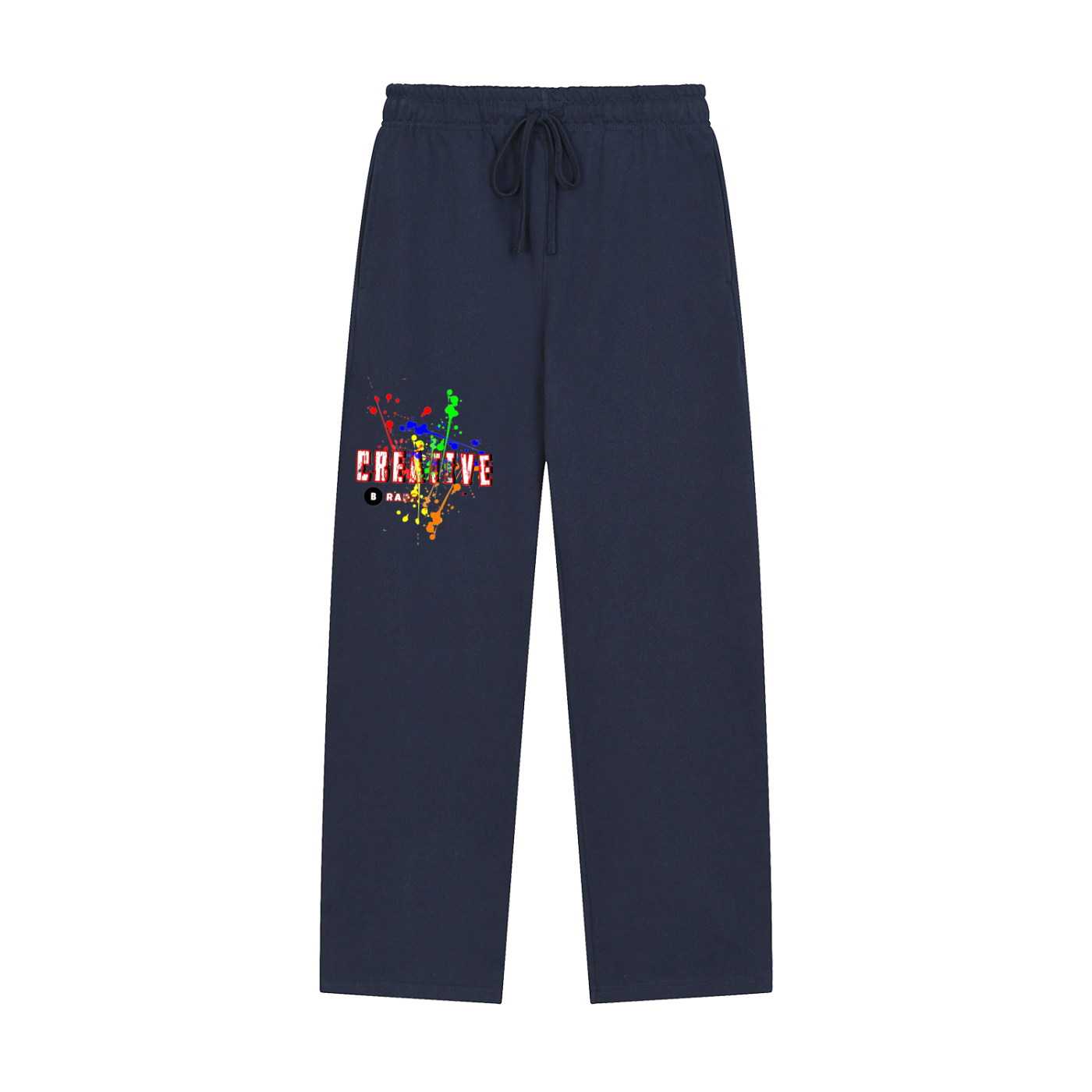 Creative Brand Straight-Leg Sweatpants